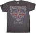 Grateful Dead Europe 1972 Charcoal Gray Mens T-Shirt Tee