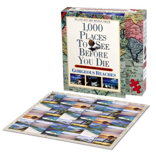 1000 PLaces To See 1000 Pc Puzzle  Gorgeous Beaches