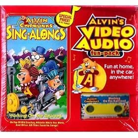 Alvin & the Chipmunks SING-ALONGS: Video Audio Fun-Pack Working on the Railroad [VHS]