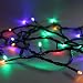 Linkable RGB Color LED String Light 33 Feet 100 LED with Connector and Cotroller, 2065rgb