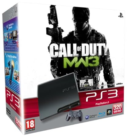 PlayStation 3 Consola 320 GB + Call Of Duty MW 3 + Voucher Collection 1