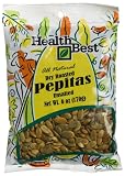 Review Health Best  / Health Best Pepitas-dry Rstd/unsltd, 6-Ounce Units (Pack of 12)