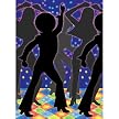 Disco Dancers Room Roll