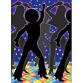 Disco Dancers Room Roll
