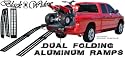 Black Widow Aluminum Folding ATV Ramps (9')
