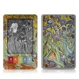 Van Gogh - Irises Design Protective Decal Skin Sticker for Barnes and Noble Nook E-Book Reader