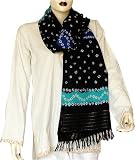 Wool Scarves Tie Dye Print Lady Accessory India 23 .5
