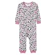 Infant Girls' Gerber Cotton Unionsuit - Puppy Black/Pink