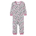 Infant Girls' Gerber Cotton Unionsuit - Puppy Black/Pink
