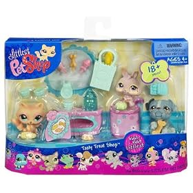 Littlest Pet Shop Figures Themed Playset Littlest Tasty Treat Shop