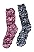 Lucky Love (TM Marled Crew Length Camp Boot Socks for Women, 2 & 3 Pack Options