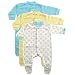 3-Pack Sleep N Play (Basket Weave) in Yellow, 3-6 Months [Apparel]