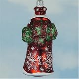 Patricia Breen Limited Edition Exclusive Ruby Postman Santa Glass Ornament