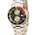 Image of Oskar Emil Grenoble s/s gent's chronograph, black red