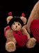 Love Bug Valentine Bear by Bearington