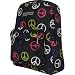 Jansport superbreak backpack - peace signs