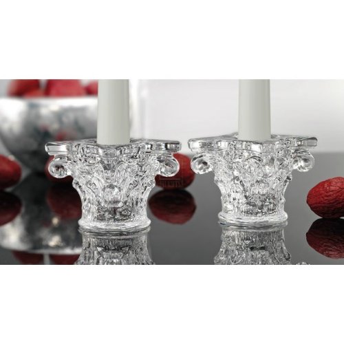 Godinger Corinthian Pair of Candle Holders