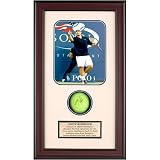 Andy Roddick Signed Ball in Framed Shadow Box - Pointing