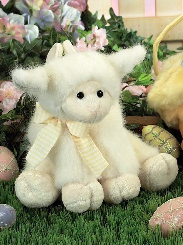 Lamby Carrymore Plush Purse by Bearington