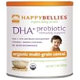 HAPPYBELLIES Multigrain Cereal, Organic, Contains DHA and Probiotics, 7-Ounce Canisters (Pack of 6)