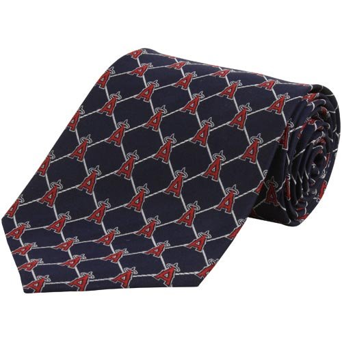 Los Angeles Angels Woven 1 Silk Necktie