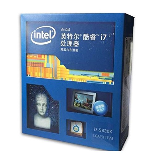 Intel Core I7 5820K 6-core CPU Support X99 Motherboard DDR4 RAM