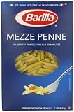Barilla Mezze Penne, 16-Ounce Boxes (Pack of 4)