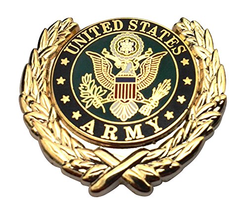 Metal Lapel Pin - U.S. Army Pin - Army Logo and Emblem - U.S. Army Wreath