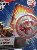 Bakugan New Vestroia Bakuneon LOOSE Single Figure Special Attack Pyrus (Red) Heavy Metal