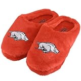 Arkansas Razorbacks Red Ladies Fuzzy Slippers