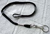 Lanyard Key-ID-Badge-Reel Holder With Snap Clip And Split Ring