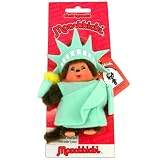 Monchhichi in Statue Of Liberty Costume Doll Figure (6 Inch)