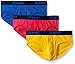 2(X)IST Men's Essential Cotton No Show Brief 3-Pack