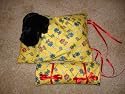 Race Car Print Sleeping Bag to fit Webkinz