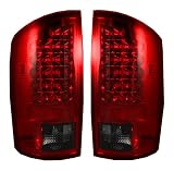 Recon 264171RBK Dark Red Smoked LED Tail Light