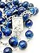 Soul Shop Deep Sea Blue Rosary - Ocean-Inspired Christian/Catholic Gift Prayer Beads in Nondenominational Gift Box - Rosario Azul