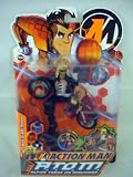 Review Hasbro  / ACTION MAN ATOM ALPHA TEENS MACHINES BIKE D-ZEL RAGER Figure