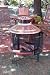 Solid Copper Small Chiminea Combo With Screen