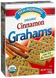 New Morning Organic Cinnamon Grahams, 14.4-Ounce Boxes (Pack of 12)