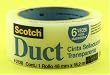 3M 1.88" x 20 yd. Duct Tape - Clear