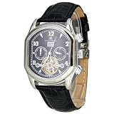 Constantin Durmont Herren-Armbanuhr Marshal CD-MARS-AT-LT-STST-BK
