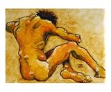 Man Turned Away People Giclee Poster Print by Christian Brunner, 10x8