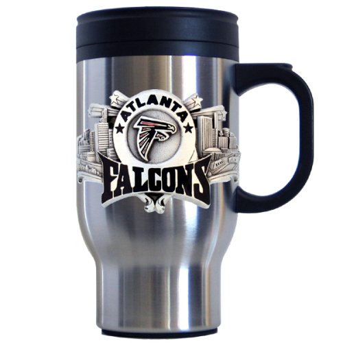 Siskiyou Sports Atlanta Falcons 18 oz NFL Stainless Steel Travel Mug