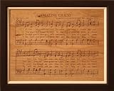 Amazing Grace, Musical Inspiration - Carved