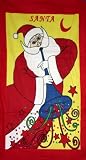 Santa Claus Bath Towel