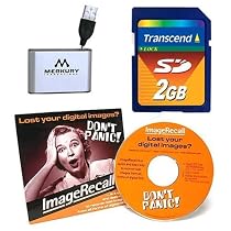 Transcend 2GB SD Memory Package (includes Card Reader and Image Recall CD)