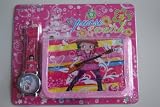 Betty Boop Pink Wallet & Watch Set , Great Gift idea for Children , Purse & Watch Set