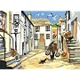 Reeves Large Painting by Numbers Fishing Village