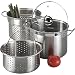 Kitchen & Housewares : Progressive International 8 Quart Stainless Steel Multi Cooker