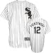A.J. Pierzynski Jersey: Adult 2010 Majestic Home Pinstripe Replica #12 Chicago White Sox Jersey